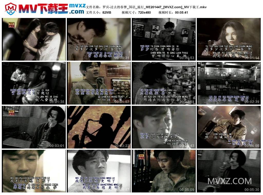 罗宾-过去的春梦_国语_流行_ME201447